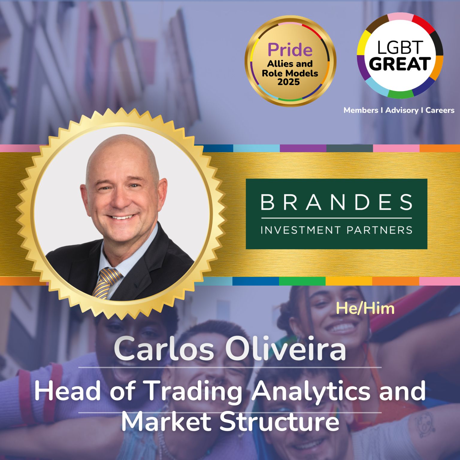 Carlos Oliveira - Pride Allies and Role Models 2025